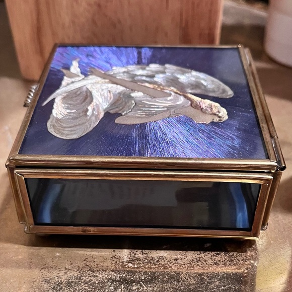 Via Vermont trinket box- Warm Greetings From The Heart 1993 - Picture 5 of 10